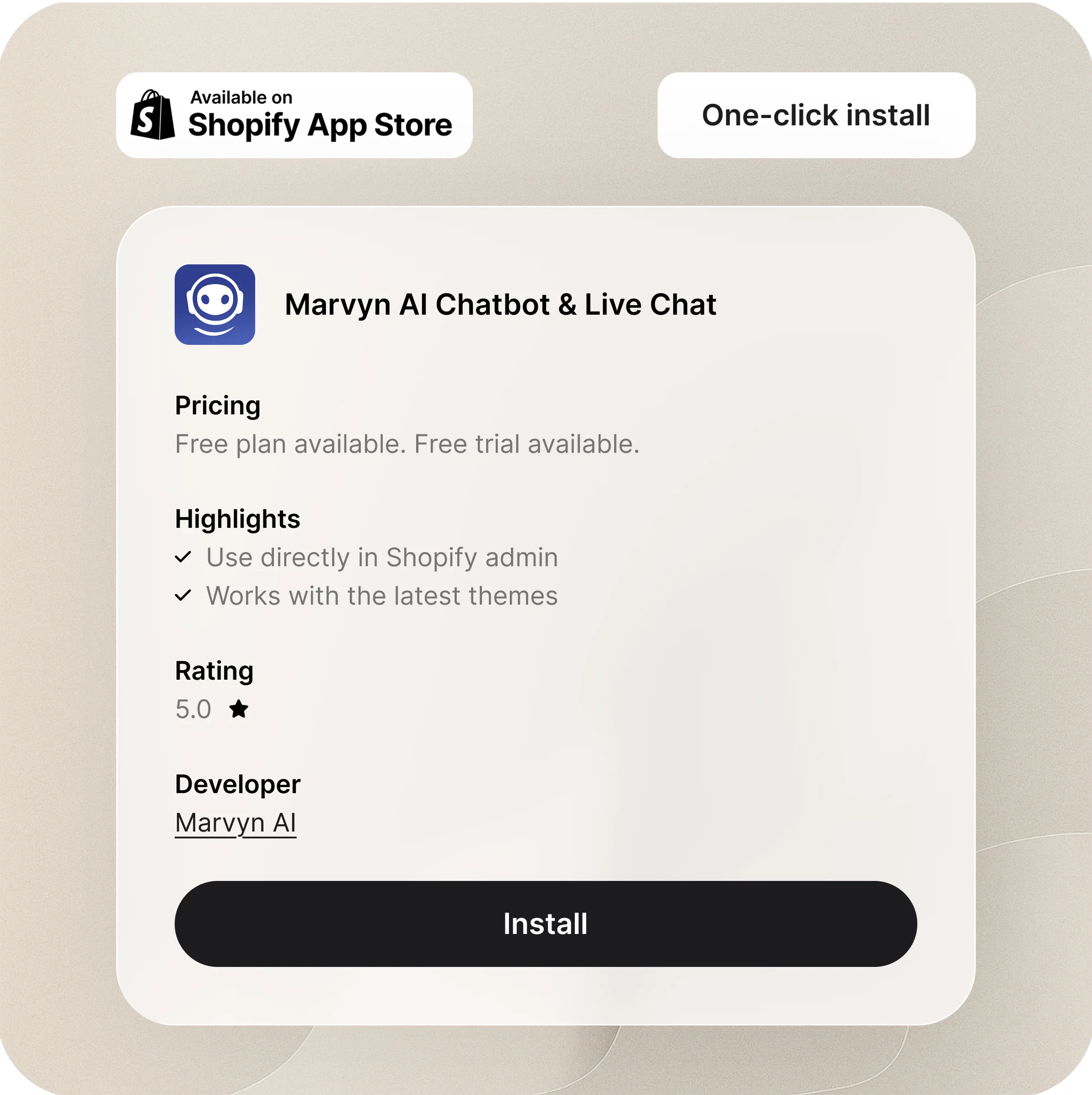 Marvyn AI customer service automation benefits for Shopify stores